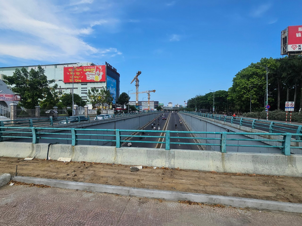Hầm chui tại nút giao thông Điện Biên Phủ được khởi công tháng 12/2016.