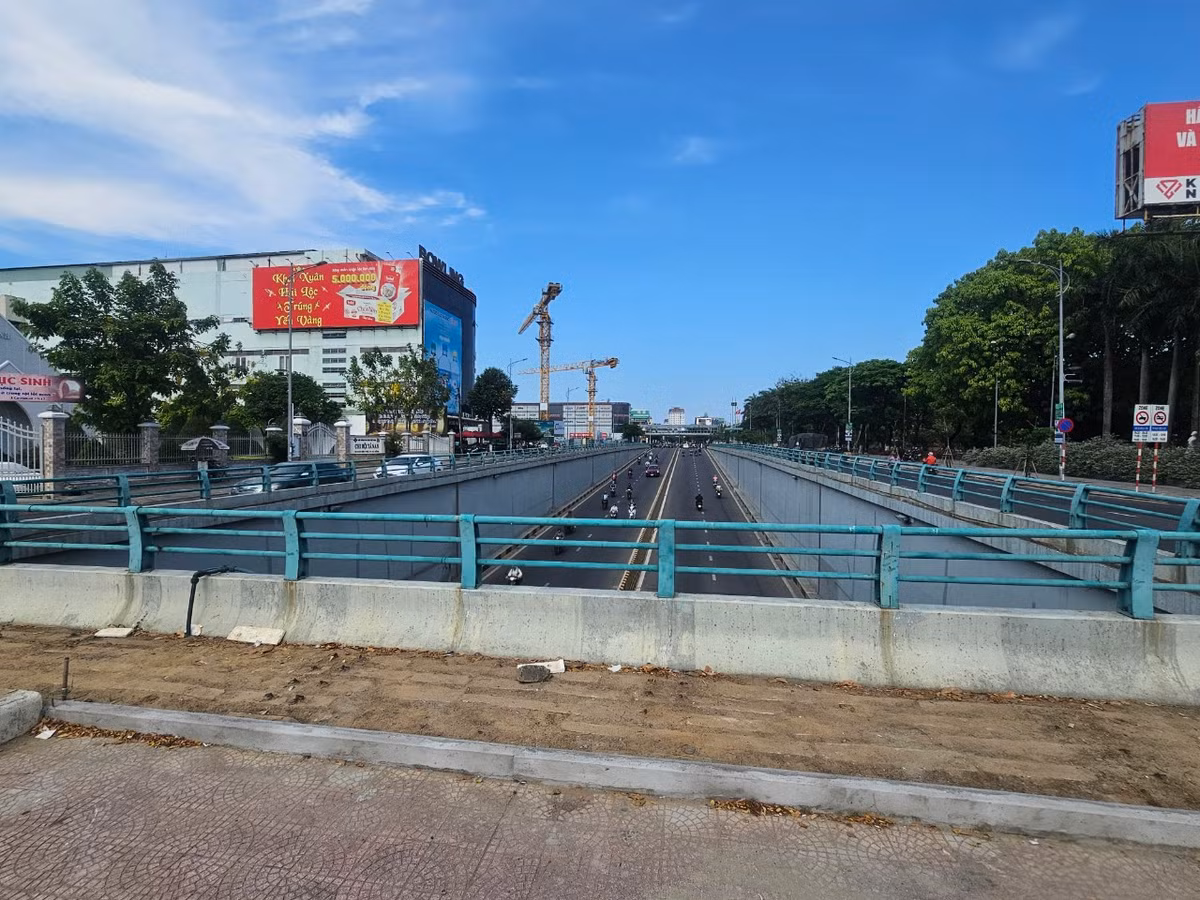 Hầm chui tại nút giao thông Điện Biên Phủ được khởi công tháng 12/2016.