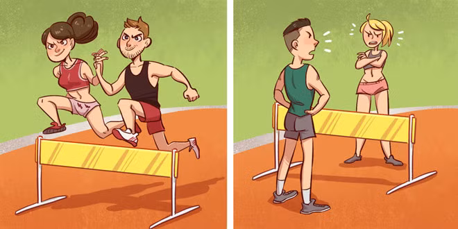 Theo thời gian, các cặp vợ chồng hay những đôi yêu nhau luôn có nhiều vấn đề cần đối mặt. Đối với tình yêu đích thực, họ sẽ gắn kết, nhìn nhận vấn đề và vượt qua khó khăn. Tuy nhiên, với những mối quan hệ mỏng manh, vụ lợi, họ luôn tìm cách đổ lỗi cho đối phương. Những thiếu sót, vấn đề trong cuộc sống chính là thử thách lớn nhất để chứng minh tình yêu thực sự.