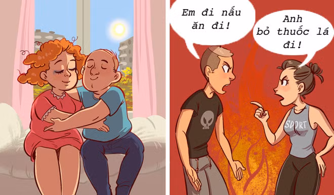 Một mối quan hệ nghiêm túc, dài lâu phải được xây dựng bằng sự cảm thông. Bạn phải chấp nhận mọi tật xấu của đối phương, đây là cách hữu hiệu nhất để cùng nhau đi đến cuối đời.