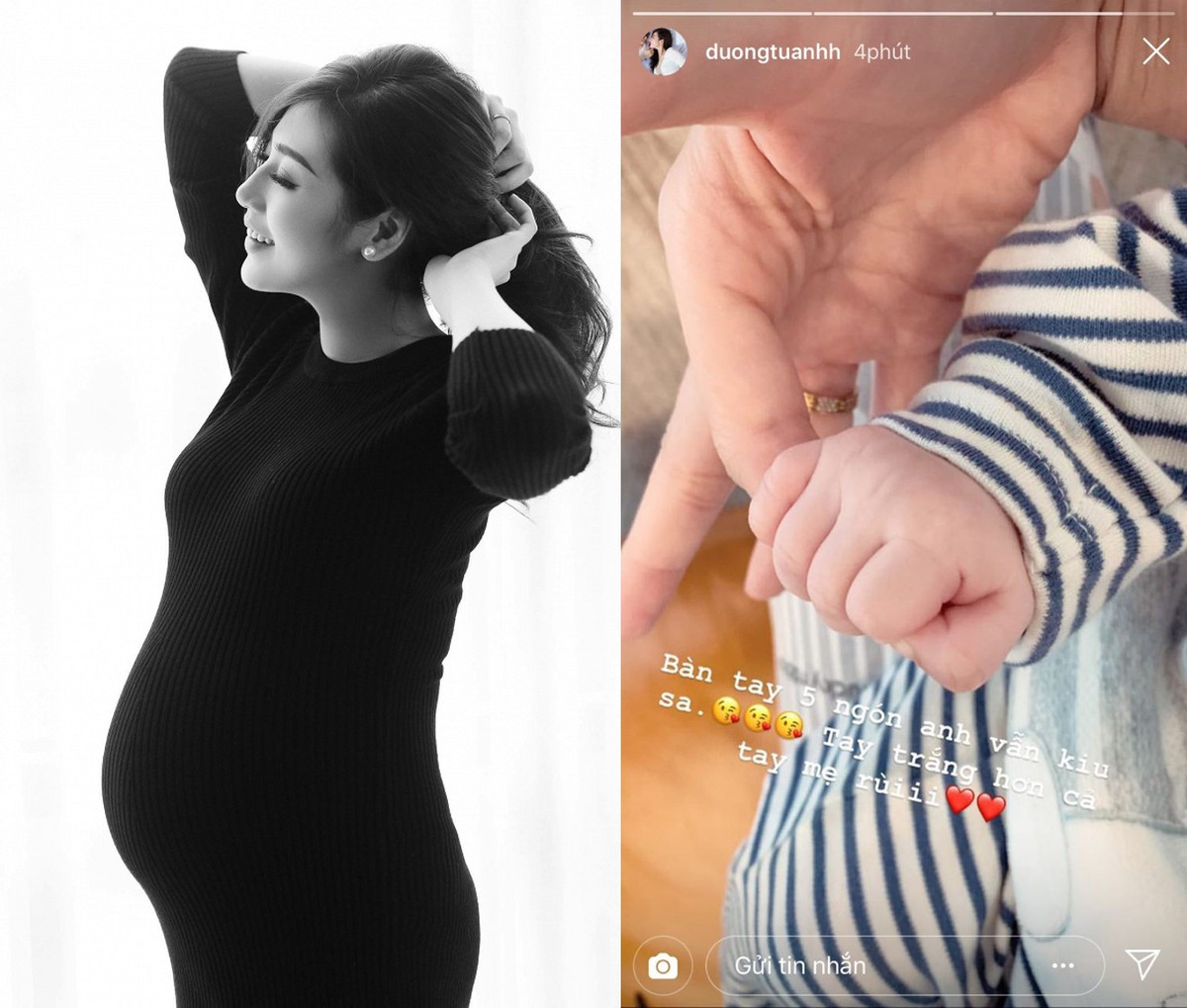 Nha Phuong va dan my nhan Viet sinh con sau it thang len xe hoa-Hinh-5
