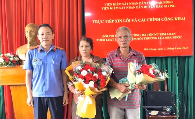 Dak Nong: Xin loi cong khai 2 vo chong bi bat oan 8 nam truoc-Hinh-2