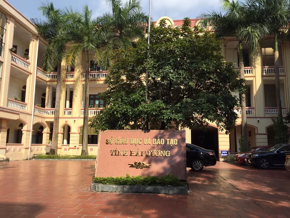 Trụ sở Sở GD&ĐT tỉnh Hải Dương.