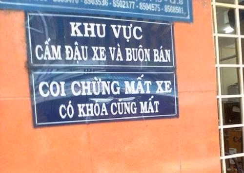 Vừa cấm vừa nhắc...