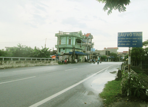 Cầu Vô Tình ở Nam Định.