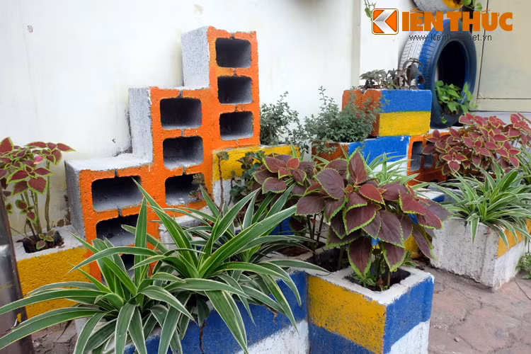 Được biết, mô hình vườn hoa trong phố tại Phó Đức Chính (Hà Nội) xuất phát từ ý tưởng "biến bãi rác thành vườn hoa" của nhóm Sen trong phố - một nhóm sinh viên Học viện Báo chí và Tuyên truyền phối hợp với nhiều nhóm, hội, chính quyền phường Trúc Bạch (Hà Nội).