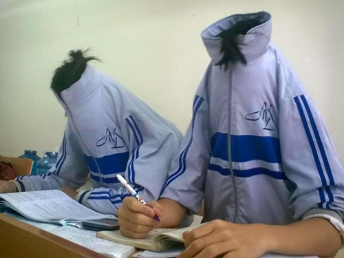 Khỏi lạnh... cũng khỏi học bài luôn.