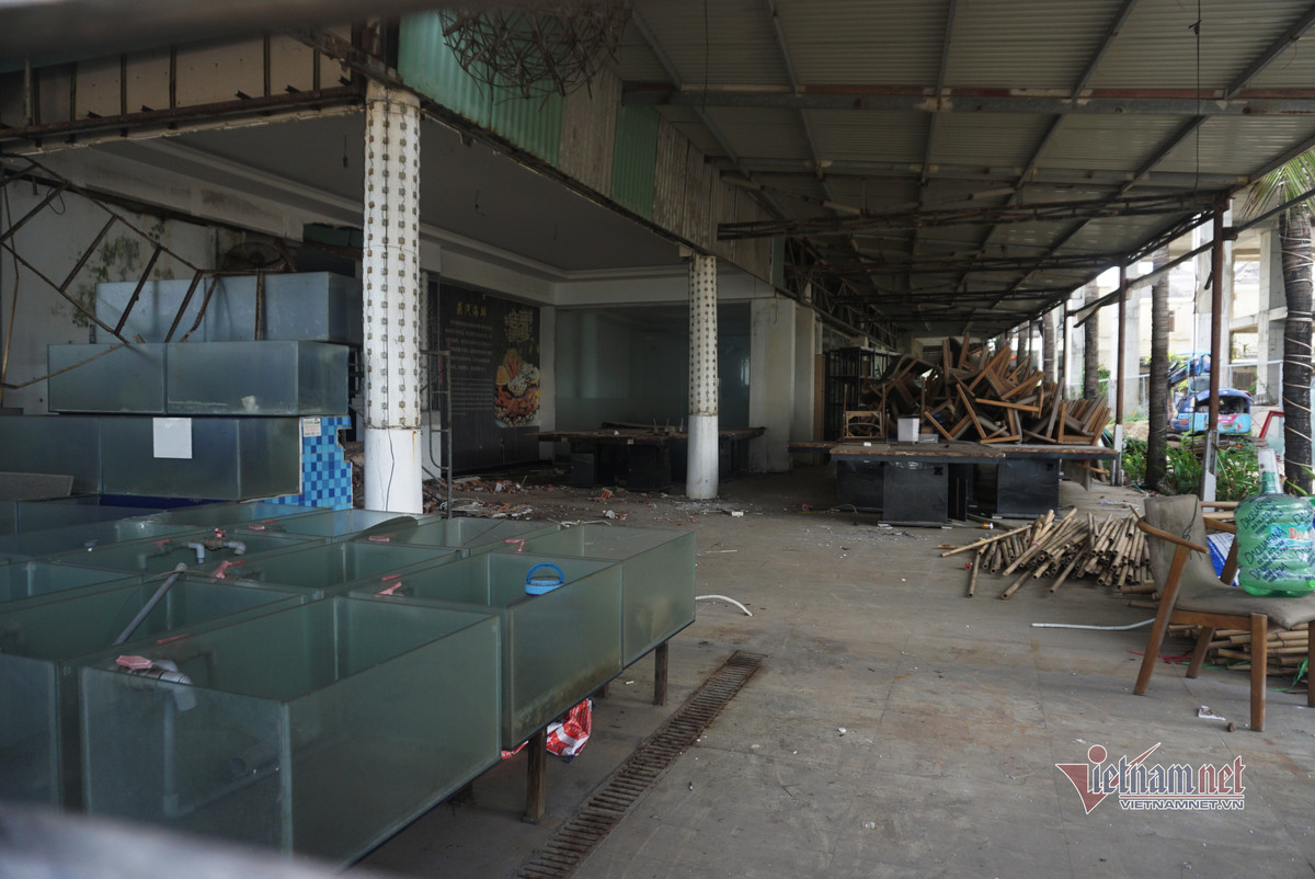 “Nhà hàng tôi trước kia có hơn 30 nhân viên phục vụ, mỗi ngày thu về khoảng 700 triệu đồng. Nhưng giờ dịch chủ cho nhân viên nghỉ hết. Còn mình tôi được chủ trả 3 triệu mỗi tháng ở lại để trông coi tài sản”, anh Tuấn nói.