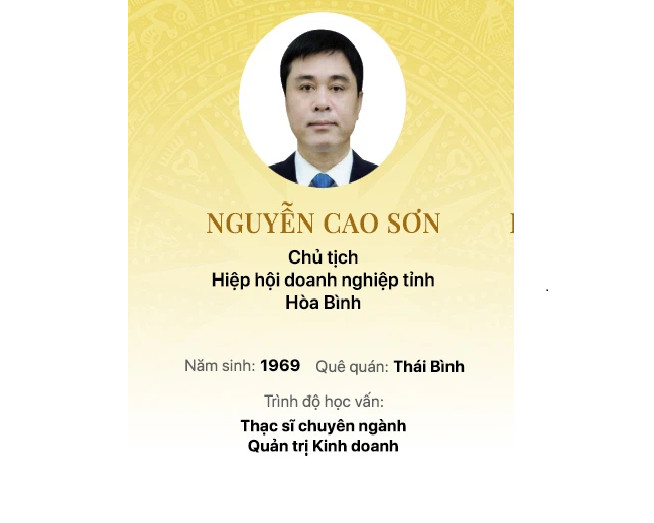  Ông Nguyễn Cao Sơn.
