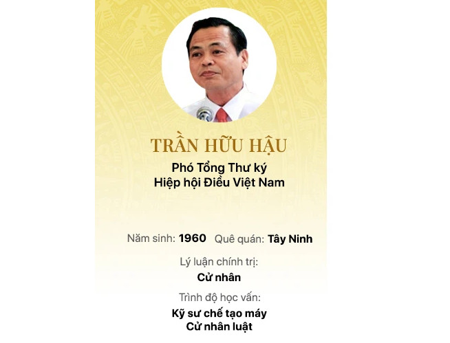  Ông Trần Hữu Hậu