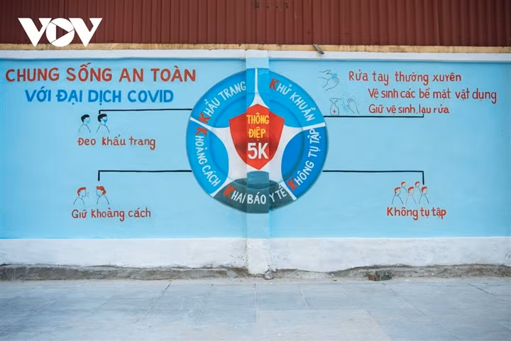 Thông điệp 5K của Bộ Y tế.