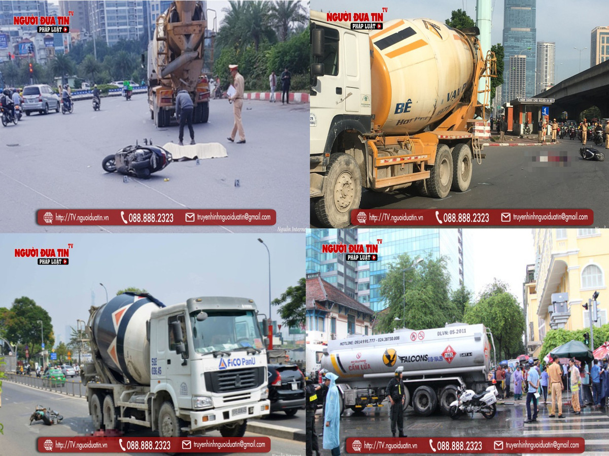 Ha Noi: Xe bon cho be tong “nao loan” pho phuong Ha Noi-Hinh-9