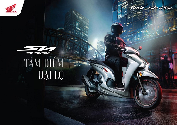 Honda SH350i tai Viet Nam 