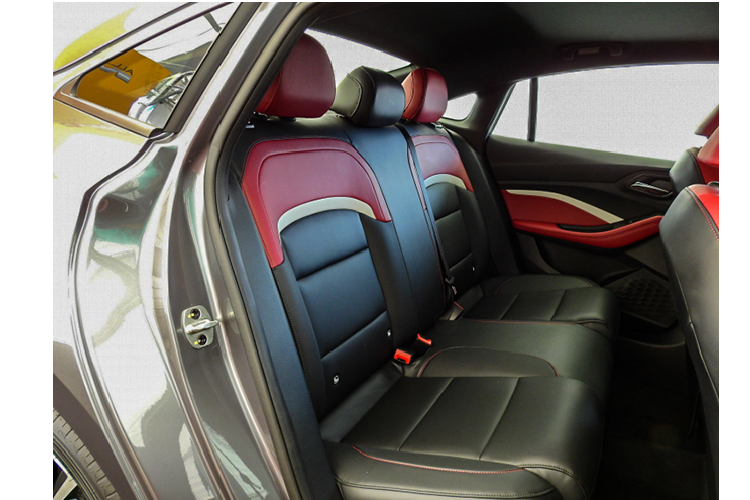 Các trang bị an toàn của MG5 cũng tương đối đầy đủ, tại Thái Lan xe có phanh chống bó cứng ABS, phân bổ lực phanh điện tử EBD, cân bằng điện tử, hệ thống kiểm soát lực kéo, kiểm soát phanh khi ôm cua, hỗ trợ khởi hành ngang dốc, kiểm soát hành trình, cảnh báo chuyển làn đường, cảnh báo điểm mù, cảnh báo điểm mù khi lùi, cảnh báo va chạm phía sau, 6 túi khí và camera 360 độ.