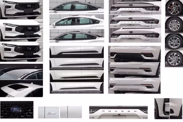 Trong khi công chúng còn đang đưa ra các đồn đoán về thiết kế của Ford Mondeo 2022 thì những hình ảnh của thế hệ mới lại bất ngờ xuất hiện trên website của Bộ Công nghiệp và Công nghệ Thông tin Trung Quốc. Có thể thấy Ford Mondeo 2022 mang nhiều nét tương đồng với người anh em Evos như cụm đèn pha, lưới tản nhiệt và giá treo biển số.