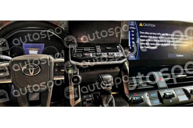 Toyota Land Cruiser 2022 mới (300 Series) đã lộ diện nhiều hình ảnh ngoại thất, thể hiện rõ thiết kế mới cho đến các chi tiết ngoại thất như bộ mâm và nhiều trang trí khác. Hình ảnh Toyota Land Cruiser (300 Series) bị rò rỉ hiện nay còn bao gồm nhiều phiên bản khác nhau, từ bản sang trọng full “đồ chơi” cho đến bản tiêu chuẩn.