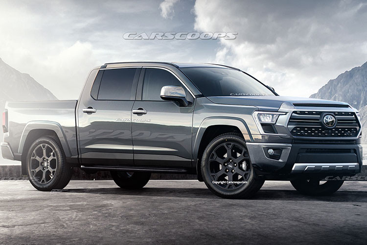 Ngoài ra, sẽ không ngạc nhiên nếu Tundra mới dùng chung cơ sở gầm bệ với Toyota Land Cruiser 2022. Đây là khung gầm GA-F mới, dựa trên cơ sở gầm bệ Toyota New Global Architecture (TNGA). Hiện chưa rõ thời điểm trình làng và giá xe Toyota Tundra TRD Pro 2022.