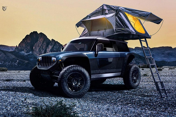 Vanderhall Brawley 2022 mới có chiều dài 3,75 mét, rộng 1,93 mét, cao 1,76 mét, và trục cơ sở 2,86 mét. Thiết kế của nó làm gợi nhớ đến một chiếc xe Jeep Wrangler trong tương lai kết hợp với chiếc xe Warthog trong trò chơi điện tử “Halo”. Phần nhô đầu và đuôi xe cực ngắn kết hợp với bộ lốp khổng lồ 35 inch, hệ thống treo di chuyển 22 inch, và khoảng sáng gầm 0,46 m cho phép Brawley thể hiện vượt trội trong các môi trường địa hình.