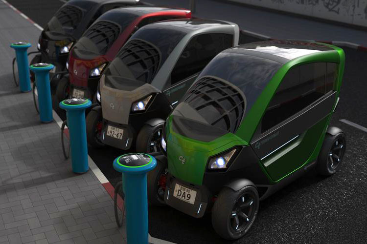 Công ty tuyên bố rằng 4 chiếc xe điện City Transformer CT-1 có xếp vừa vào một chỗ đỗ xe khi gấp lại. Lắp đặt một cụm pin 6 kWh hoặc 14 kWh và một mô tơ điện 15 kW, nó có cự li di chuyển hoàn toàn bằng điện khoảng 100-150 km trên một lần sạc và tốc độ tối đa 90 km/h (45 km/h trong chế độ hẹp).