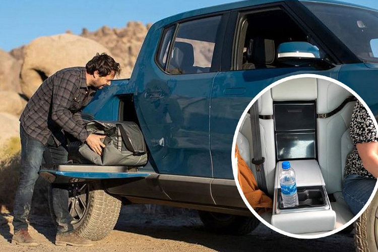 Rivian R1T - ban tai dien manh nhu sieu xe, quay tron nhu xe tang