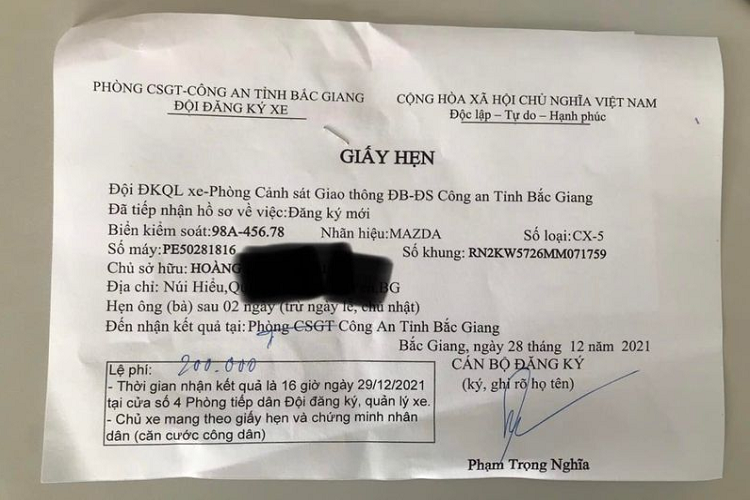 Không chỉ là dãy số dễ nhớ, tấm biển số 456.78 trên Mazda CX-5 còn mang ý nghĩa tiến về phía trước, vượt qua mọi khó khăn trong cuộc sống. Dù không đẹp như các dãy số "12345" hay "56789" nhưng biển "456.78" vẫn được đánh giá rất cao và được nhiều người săn đón.