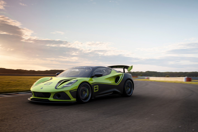 Emira GT4 được thiết kế để thay thế Evora GT4 - Mẫu xe đua đã có những thành tựu cực kỳ thành công với một số chiến thắng và chức vô địch tại các giải đua bao gồm British GT, Dubai 24hrs, Barcelona 24hrs, European GT, Sepang 12hrs và Pirelli World Challenge.