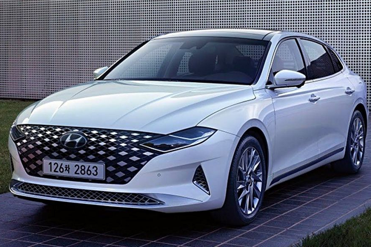  1. Hyundai Grandeur (8.563 chiếc) Mẫu xe bán chạy nhất Hàn Quốc tháng 2/2021 tiếp tục là cái tên Hyundai Grandeur, mẫu sedan cỡ trung với doanh số tới 8.563 xe.