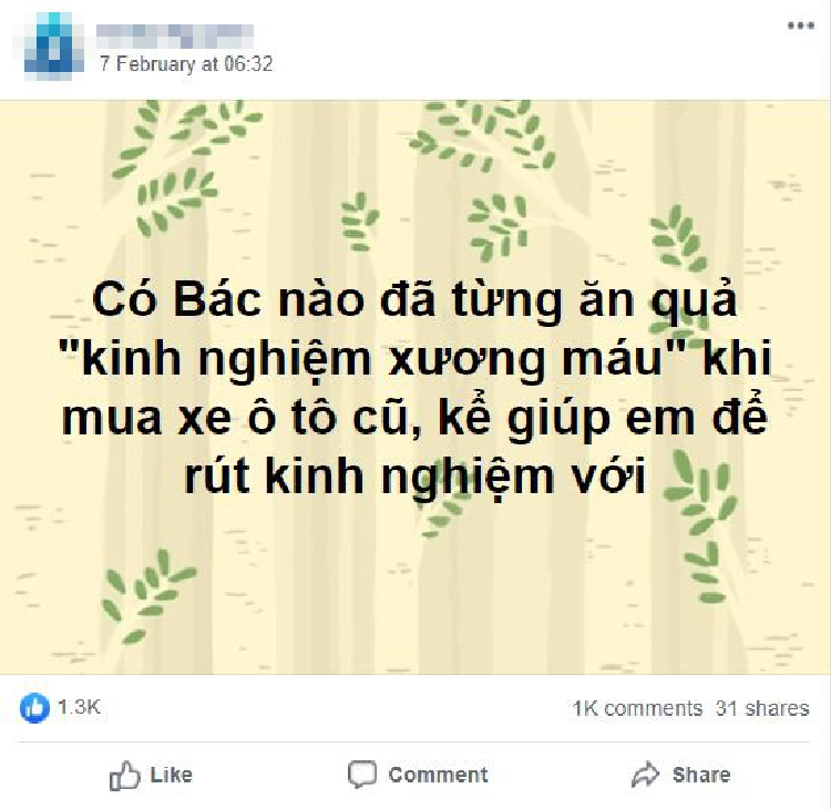 Nhung “kinh nghiem xuong mau” cua nguoi Viet khi mua xe oto cu-Hinh-2
