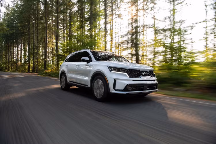 Xe cũng được trang bị tiêu chuẩn hệ dẫn động 4 bánh toàn thời gian, tầm hoạt động khi chạy riêng động cơ điện là 51 km. Tại Việt Nam, Kia Sorento thế hệ mới có 2 tùy chọn động cơ là dầu 2.2L (198 mã lực, 440 Nm) và xăng 2.5L (177 mã lực, 232 Nm). Cộng dồn 8 tháng đầu năm 2021, mức doanh số của mẫu xe này đạt 3.474 xe, xếp thứ 2 trong nhóm SUV 7 chỗ sau Hyundai SantaFe. 