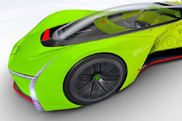 Chiếc xe đua của Ford này sẵn sàng đương đầu mọi đường đua trong thế giới ảo nhờ trang bị máy tính HP Z4 Workstation với card đồ họa Nvidia RTX A6000 48GB, tất cả đều được nối với vô lăng và bàn đạp điều khiển trong xe.