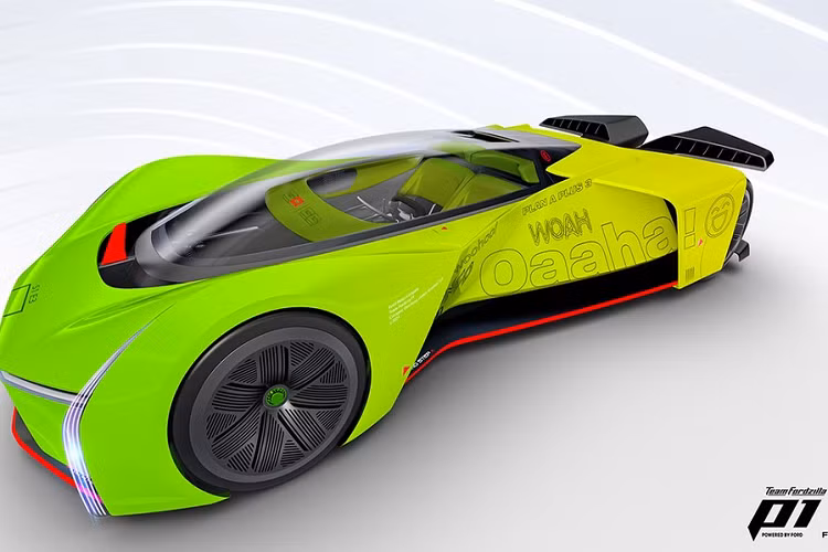 Ford che tao co may dua xe mo phong toi tan nhu xe xin