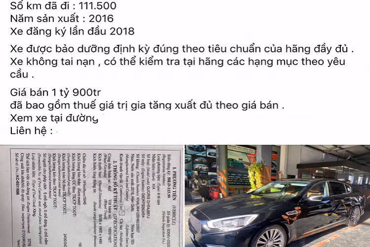 Mức giá xe Kia Quoris 2016 gần 2 tỷ đồng này người mua hoàn toàn có thể tìm đến “đập hộp” một chiếc Mercedes-Benz C300 AMG 2021. Mặc dù giá bán lại dễ chịu hơn so với xe mới, tuy nhiên giá 1,9 tỷ đồng này khá cao, thậm chí khó tìm được khách mua xe.