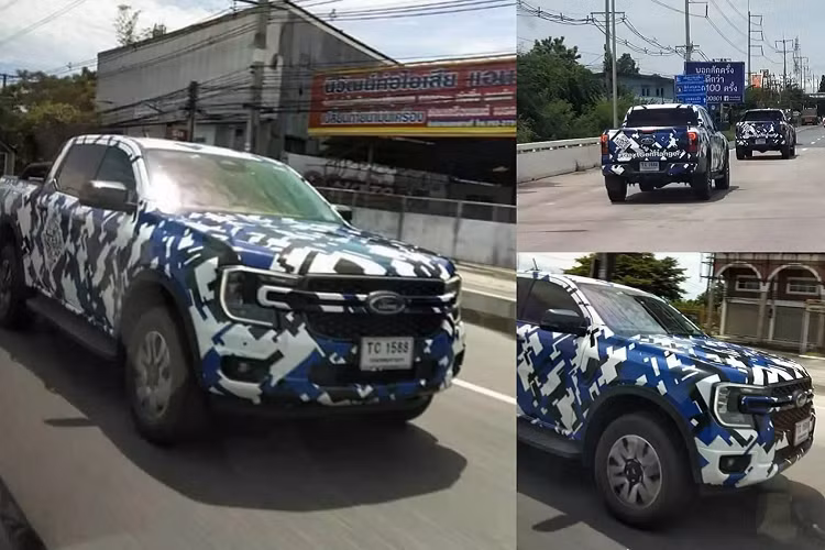 Mới đây, nguyên mẫu Ford Ranger 2022 mới đã bị bắt gặp khi đang chạy thử ở Thái Lan. Mặc dù hai mẫu xe Ranger 2022 chạy thử ở Thái Lan được dán để che dấu thiết kế. Tuy nhiên, người xem cũng dễ dạng nhận thấy thiết kế tổng thể của thế hệ mới của Ford Ranger.