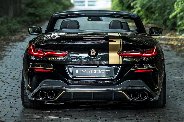 Để tăng mức công suất động cơ, Manhart Performance độ BMW 8 Series bắt đầu từ ECU Manhart và nâng cấp cho xe bộ tăng áp từ thương hiệu Manhart Performance mạnh mẽ. Ngoài ra, hãng độ cũng thay thế loạt chi tiết độ khác như bộ làm mát liên động mới hay hệ thống hút khí thể thao.