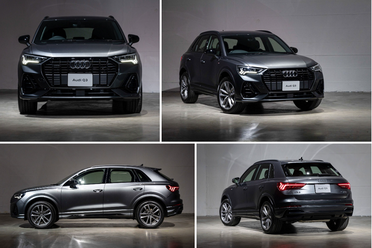 Xe được trang bị hệ thống chiếu sáng full-LED, mâm xe hợp kim 19 inch thiết kế 5 chấu, phối 2 tone màu. Phiên bản này có 6 màu ngoại thất là xám Chronos, trắng, đen, xám Daytona, cam và xanh dương.