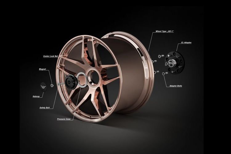 Hãng độ Wheelsandmore vừa giới thiệu một bộ bánh xe như vậy cho mẫu xe thể thao Mercedes-AMG GT Black Series 2021.