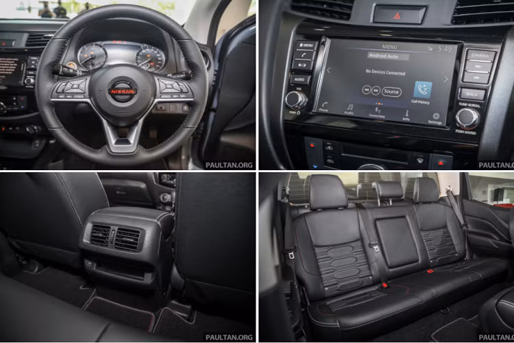 Ghế được bọc da và chỉ thêu tương phản. Xe có hệ thống khởi động bằng nút bấm, điều hòa tự động 2 vùng, kiểm soát hành trình, gương chiếu hậu chống chói, camera 360 độ. Những tiện nghi khác bao gồm 2 cổng sạc USB bên dưới bệ tỳ tay trung tâm, một cổng sạc ở phía sau. Hàng ghế thứ 2 cũng được cải thiện độ thoải mái với tựa lưng có độ nghiêng lớn hơn.