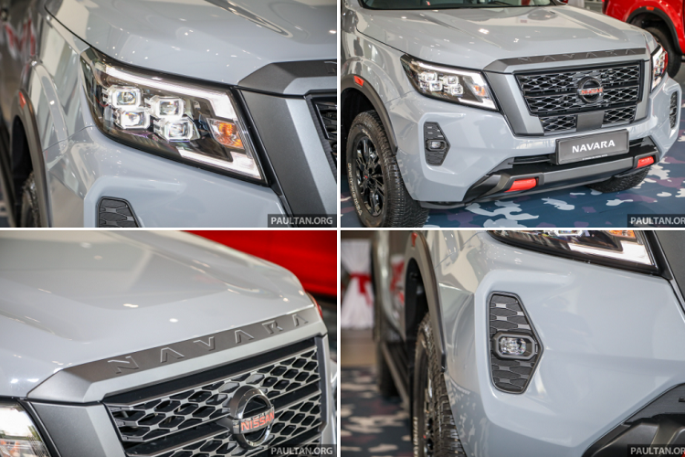 Cản trước cũng được làm lại, tích hợp ốp đèn sương mù, có tấm chắn gầm bên dưới và tời kéo. Nắp capo được thiết kế gân guốc với các đường dập nổi khiến ngoại hình xe trông cứng cáp và cơ bắp hơn. Ngoài ra, xe cũng được cải thiện tính khí động học, giảm tiếng ồn và tiết kiệm nhiên liệu.