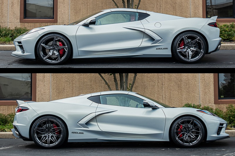 Aerolarri là một xưởng độ đến từ Mỹ có khá nhiều kinh nghiệm với những chiếc Corvette C8. Vào khoảng đầu năm nay, Aerolarri đã từng giới thiệu hệ thống ống xả trung tâm cho chiếc xe thể thao động cơ đặt giữa Chevrolet Corvette C8 mới.