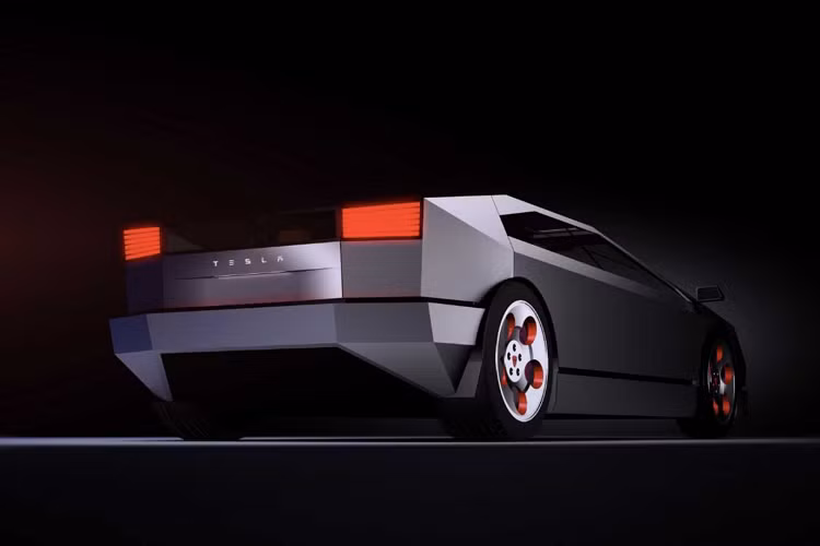 Không giống những biến thể khác của Cybertruck từng được chỉnh sửa để trông thật ấn tượng và bắt mắt, mẫu Cybercoupe của Shiakas lại mang hơi hướng hoài cổ (retro), kết hợp cùng một vài đặc trưng của chiếc bán tải điện như thân xe vuông vức hay lớp vỏ hoàn thiện từ kim loại.