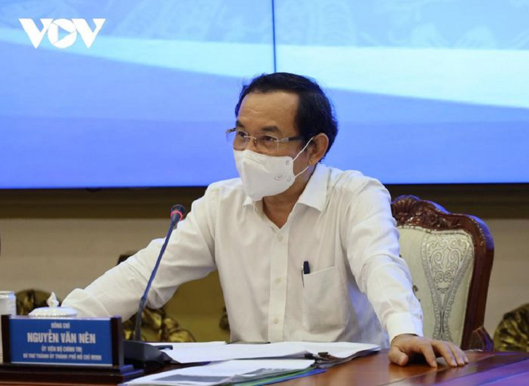 Ủy viên Bộ Chính trị, Bí thư Thành ủy TP.HCM Nguyễn Văn Nên.