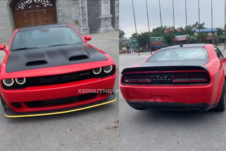 Chiếc Dodge Challenger SRT Super Stock 2021 mới được một đại gia Phú Thọ mua về là phiên bản mạnh mẽ nhất của Dodge Challenger tại Việt Nam từ trước đến nay. Mẫu xe này có sức mạnh nguyên bản lên đến 807 mã lực.