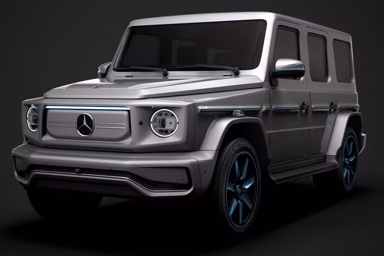 Để chúng ta dễ hình dung về Mercedes-Benz G-Class chạy điện hay có tên gọi mới là EQG, Carwow đã tạo ra một bản vẽ kỹ thuật số, chiếc SUV chạy điện vẫn sẽ giữ lại hình dạng vuông vức như bản gốc, đến các gói pin cũng là hình vuông.
