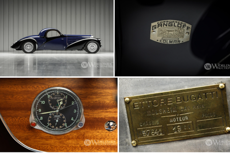 Chiếc xe này cập bến nước Mỹ vào năm 2012 và được chủ nhân phục dựng về nguyên trạng với sự giúp đỡ của Bob Smith Coachworks, một trong những nghệ nhân phục chế xe giỏi nhất tại Mỹ.