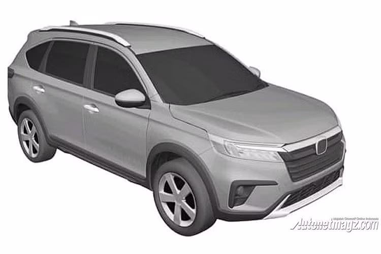 Ngoài ra, bên trong cụm đèn pha còn có dải đèn LED định vị ban ngày hình chữ "L" giống Honda Civic thế hệ mới. Dự đoán, đây sẽ là thiết kế đặc trưng của các mẫu xe Honda đời mới. Tuy nhiên, khác với N7X, Honda BR-V 2022 sẽ không được trang bị đèn sương mù trước dạng LED nằm ngang trên cản trước.