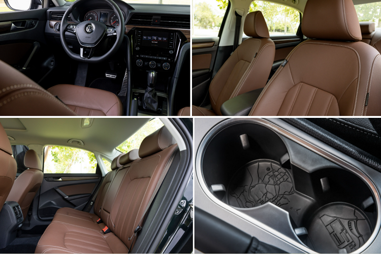 Danh sách tiện nghi đáng chú ý bao gồm ghế thể thao bọc da Vienna đục lỗ, ghế lái cho chức năng nhớ vị trí, ghế hành khách chỉnh điện, hàng ghế trước và sau có chức năng sưởi. Hệ thống thông tin giải trí Discover Media, dàn âm thanh cao cấp Fender.