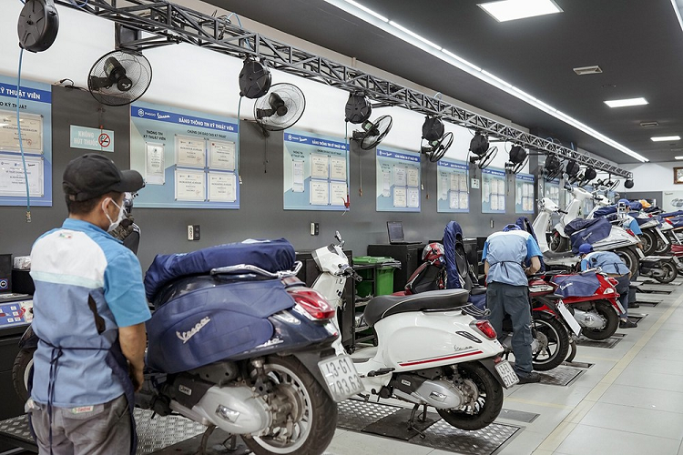 Piaggio Viet Nam bao hanh toi 5 nam cho Medley va Liberty