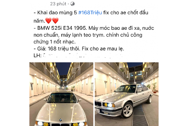 Thế hệ BMW 525i đời 1995 này được “chắp bút” bởi nhà thiết kế xe hơi Claus Luthe nổi tiếng, chính ông đã lấy cảm hứng từ dòng 7 Series thế hệ thứ 2 (E32) để thiết kế cho 5 Series thế hệ thứ 3 (E34). Chính vì thế, nếu không phải là một người yêu BMW thì rất dễ dàng nhầm lẫn giữa 5 Series E34 với 7 Series E32.