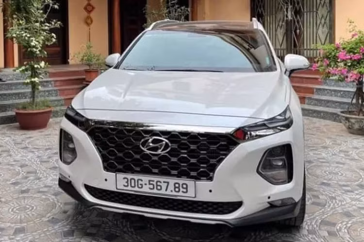 Hyundai SantaFe bien “sanh tien” 56789 rao ban toi 2,6 ty o Ha Noi-Hinh-4