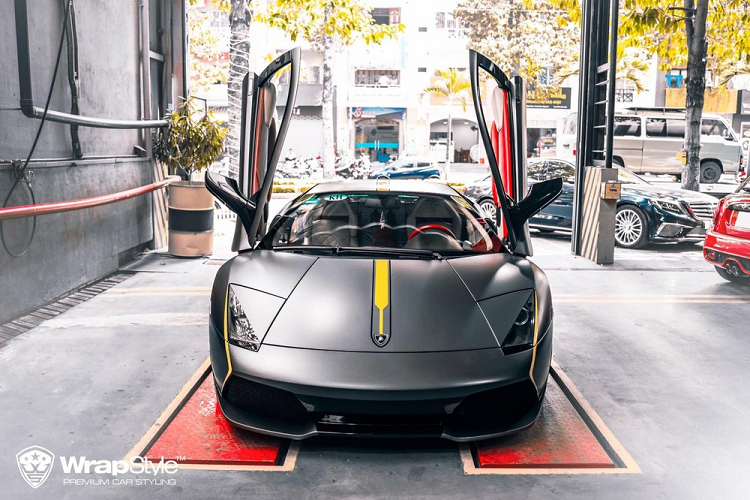 Ngam “bo gia” Lamborghini Murcielago do Reventon trieu do o Sai Gon